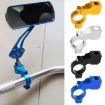 Gold Motorcycle Rear View Mirror Clamp Holder for E-Bike - 2