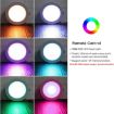RGB+White Recessed Ceiling Lamp 10W 220V with Remote Control - 3