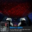 E1 Car Bluetooth MP3 Charger with Starry Sky Spotlight (Black) - 6