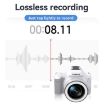 2K Ultra HD Mini Digital Camera, 48MP, Portable, White - 5