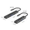 Blueendless 7-in-1 Type-C Dock: HDMI, PD, USB, SD & TF Slots - 2
