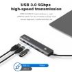 Blueendless 7-in-1 Type-C Dock: HDMI, PD, USB, SD & TF Slots - 4