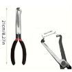 Car Wire Harness & Fuel Line Unplugging Pliers - Straight Nozzle - 2