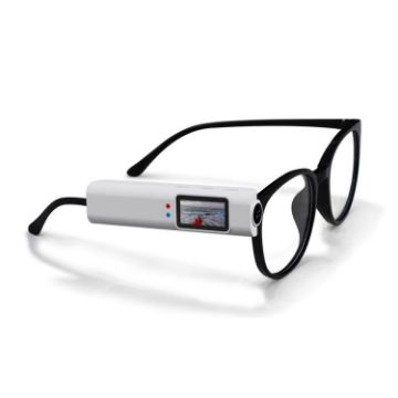 2.7K HD FPV Camera Glasses with 0.96" IPS Color Screen - 1