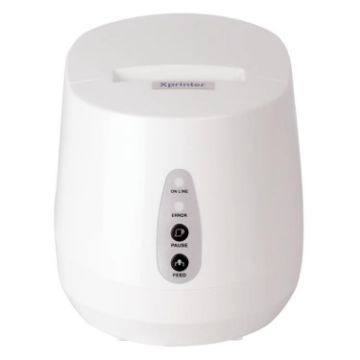 Xprinter XP-237B Thermal Printer: Barcode QR Code, USB+BT, EU Plug - 1