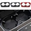 Mercedes-Benz W205/W253/W213 Cup Holder Black Carbon Fiber - 2