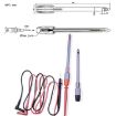 Non-Destructive Banana Plug 4mm Multimeter Piercing Probe - 4