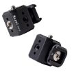XILETU Tripod Adapter with Cold Shoe, 3/8" & 1/4" Threads, ARRI Hole - 2