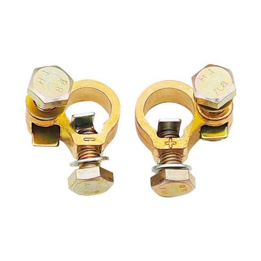 Thickened Copper Battery Clip Automotive Connector 1 Pair - 1