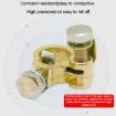 Thickened Copper Battery Clip Automotive Connector 1 Pair - 5