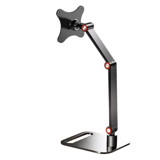 Adjustable Portable Vesa Monitor Stand for 17" Screens (Black) - 1