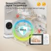 3.2" LCD Wireless Baby Monitor 2-Way Audio Night Vision Camera - 3