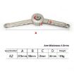 Adjustable Up/Down Door Support Hinge Rod, Type A2 Model - 2
