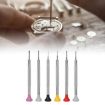 6pcs Set 0.8-1.8mm Flat Screwdriver Watch Repair Tool - 5