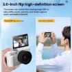 W1 5K HD 75MP Camera 18X Zoom WiFi Video Recorder Flip Screen - 5