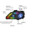 C5 IPX7 Waterproof Cycling Helmet Bluetooth Headset with Mics - 3