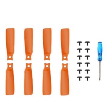 DJI Flip BRDRC 4022F Drone Propellers 2 Pairs, Orange Blades - 1