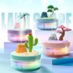 Mini USB Landscape Humidifier Plant Pot Diffuser (Coconut Tree) - 2