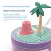 Mini USB Landscape Humidifier Plant Pot Diffuser (Coconut Tree) - 6
