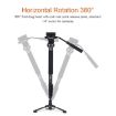 YUNTENG VCT-588 Camera Monopod DSLR Tripod with Hydraulic Ball Head - 4