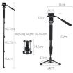 YUNTENG VCT-588 Camera Monopod DSLR Tripod with Hydraulic Ball Head - 6
