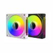 Prism 4RRO ARGB Sync PWM Quiet 12cm Computer Case Fan - Black Frame - 2
