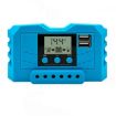 12V/24V 10A Solar Charge Controller PWM with LCD for Lithium/Lead Acid - 1