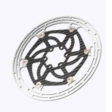 RACEWORK 140mm Ultra-light Six-pin Floating Bicycle Disc Brake Pads - 1