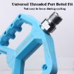 RACEWORK RK579 Blue Nylon Wide Anti-slip Bicycle Bearing Pedals - 4