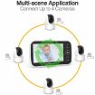 5" LCD Baby Monitor with Auto Night Vision and UK Plug - 4