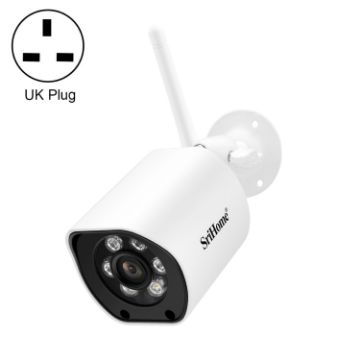SriHome SH034C 4.0MP AI WiFi Outdoor Surveillance Camera UK Plug - 1
