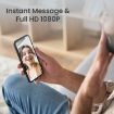ML18 Mini Smart Video Doorbell, Ultra Wide Angle, 2-Way Voice, Black - 5