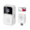 ML19 Wireless Smart Video Doorbell, 90 Wide Angle (White) - 3