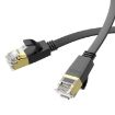 hoco US07 Cat 6 Pure Copper Gigabit Flat Cable 3m (Black) - 4