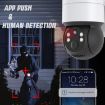 2MP HD IP66 Waterproof WiFi Solar Camera - T34 (White) - 5