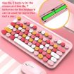FOREV FFVWI9 Red Mixed Color 2.4G Wireless Keyboard Mouse Set - 4