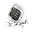 Fitbit Versa 4/Sense 2 Silver Double-Row Diamond PC Watch Case - 2