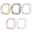 Fitbit Versa 4/Sense 2 Silver Double-Row Diamond PC Watch Case - 5