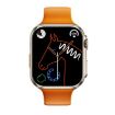 WS8 Plus 2" IPS Smart Watch, IP68, Heart Rate, Sports Modes, Gold+Orange - 2