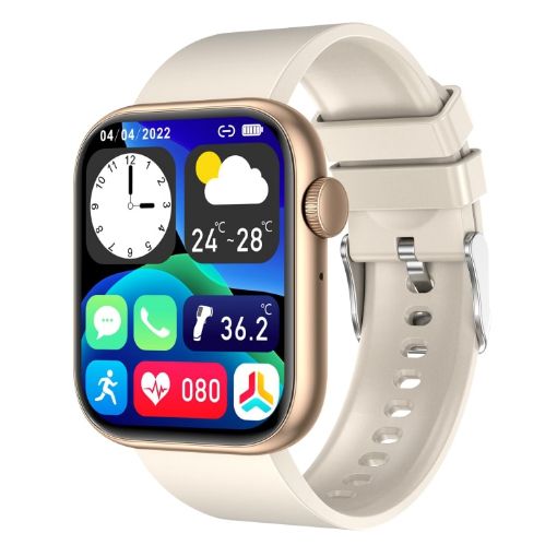 QX7 1.85" TFT Smart Watch, Bluetooth Call, Heart Monitor, 100+ Sports Modes - 1
