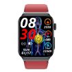 E500 1.83" HD Smart Watch with ECG & Blood Sugar Monitor (Red) - 2