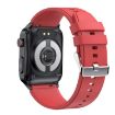 E500 1.83" HD Smart Watch with ECG & Blood Sugar Monitor (Red) - 3