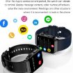 E500 Smart Watch: 1.83" HD, ECG, Blood Sugar, Leather Strap (Brown) - 6
