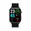 F100 Smart Watch, 1.7" HD Screen, Temp & Blood Oxygen Monitoring, Black - 2