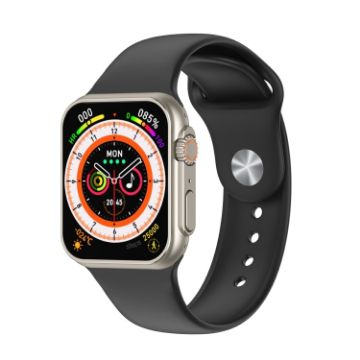 N8 Ultra 2.02" Smart Watch with Heart Rate & Blood Oxygen Monitor (Black) - 1