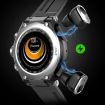 T92 2 in 1 Smart Watch & Bluetooth Headset, Heart Rate, Music, Silver - 6