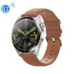 Ochstin 5HK3 Plus 1.36" Round Bluetooth Smart Watch, Leather Strap - 1