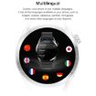 Ochstin 5HK3 Plus 1.36" Round Bluetooth Smart Watch, Leather Strap - 6