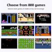 MK800 Doubles 3" Macaron Mini Handheld Console with 800 Games Green - 4