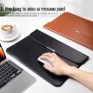 Ultra-thin Leather Sleeve for 13.3/13.6/14" Laptops - Black - 4
